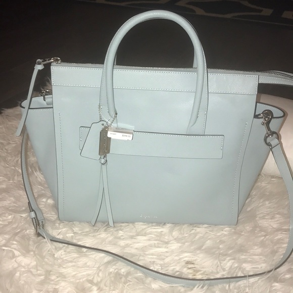 Coach Handbags - Pastel blue coach satchel